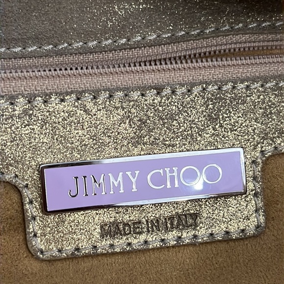 Authentic Jimmy Choo Gold Stars Tote - Picture 11 of 14